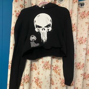 Marvel Black Skull Hoodie